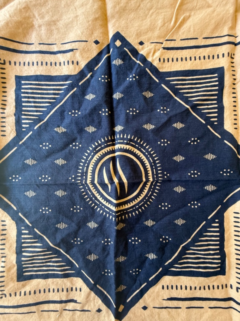 United by Blue Western Bison Bandana – Organic Cotton